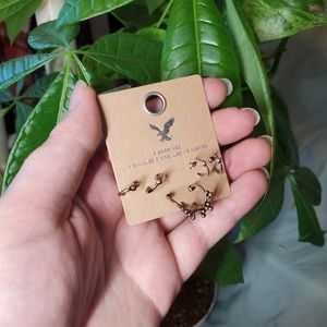 American Eagle AE Earrings